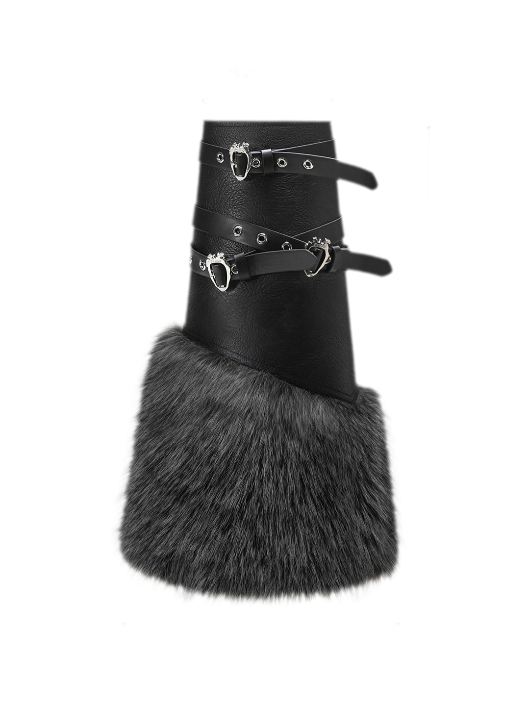 Faux Fur Cuff Leg Warmers