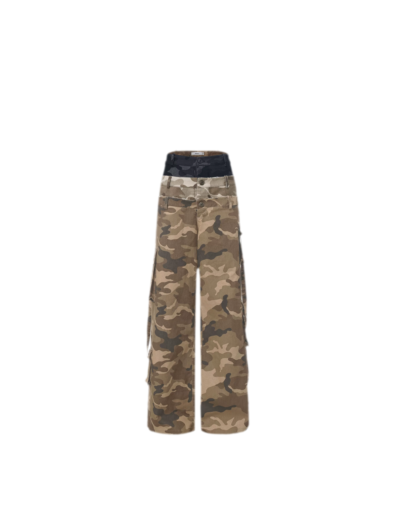 24ANS x UWA Camo Wide-Leg Pants