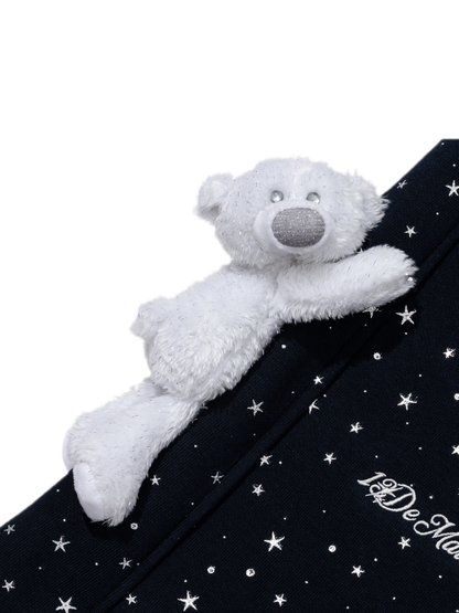 Galaxy Star Micro-Flare Sweatpants