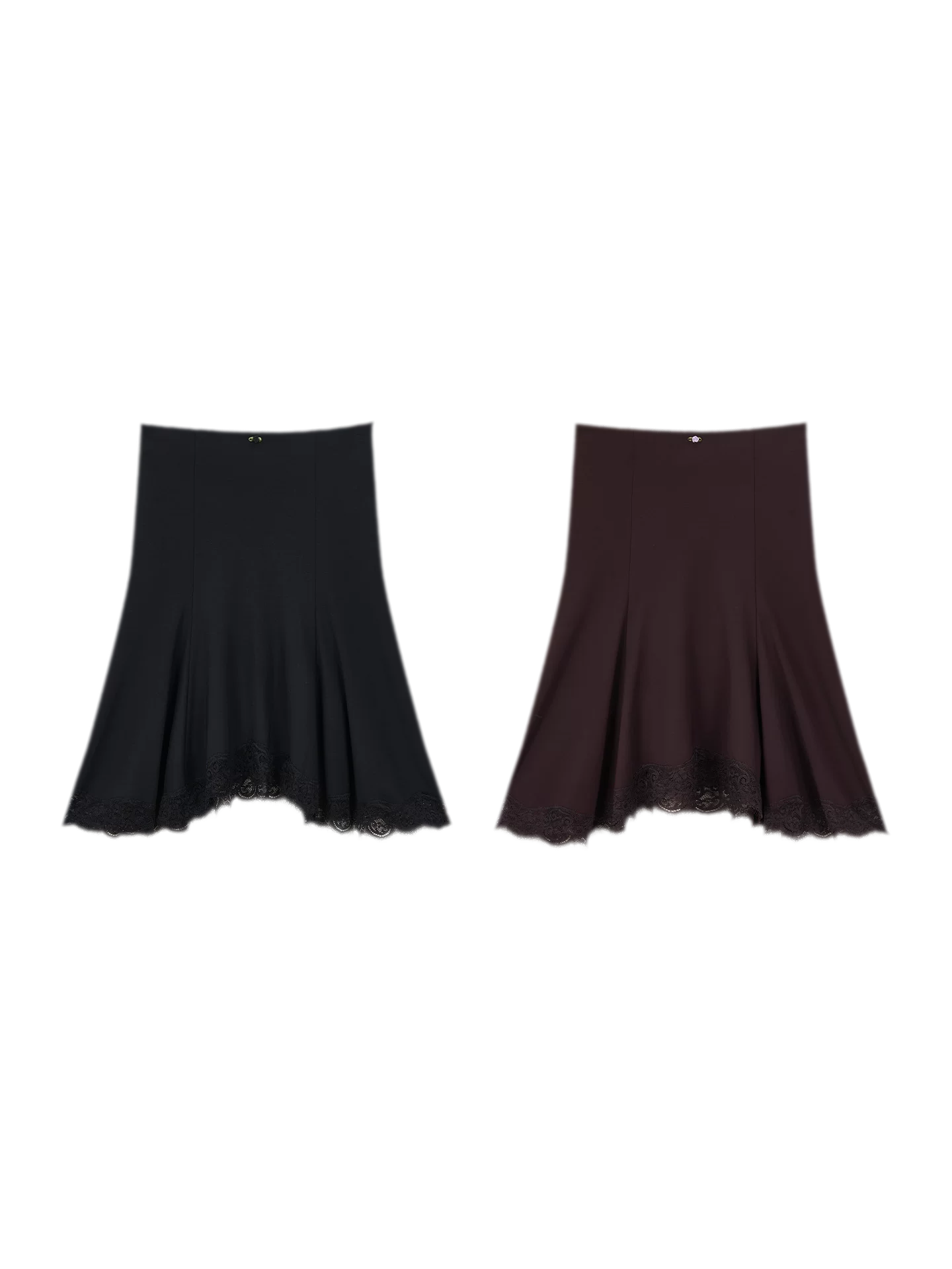 Lace Mermaid Midi Skirt