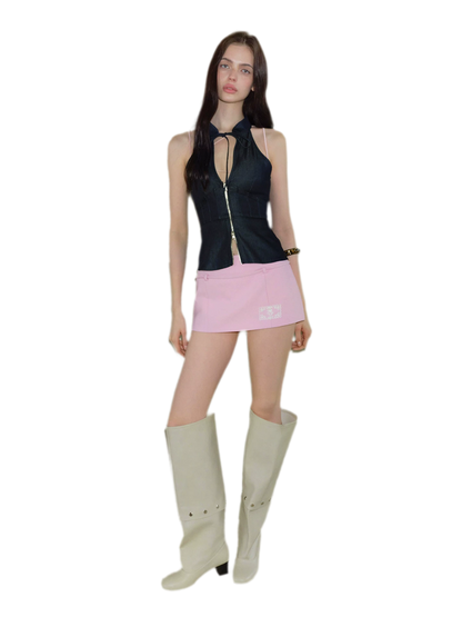 Vintage Sleeveless Slim Camisole