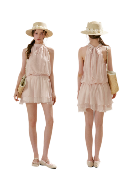 Lace Halter Dress