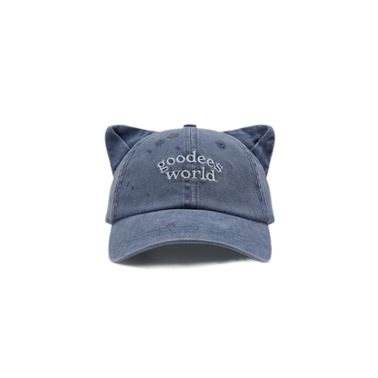 Splatter Cat-Ear Baseball Cap