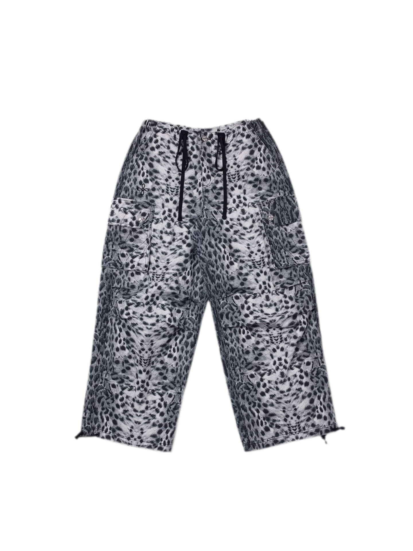 Classic Retro Leopard Paratrooper Pants