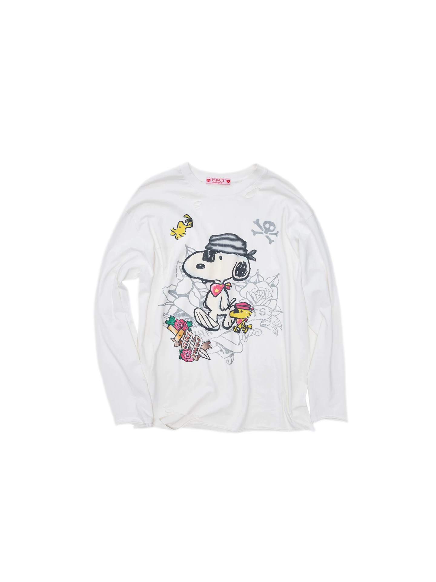 Vintage Washed Print T-Shirt