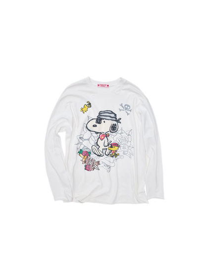 Vintage Washed Print T-Shirt