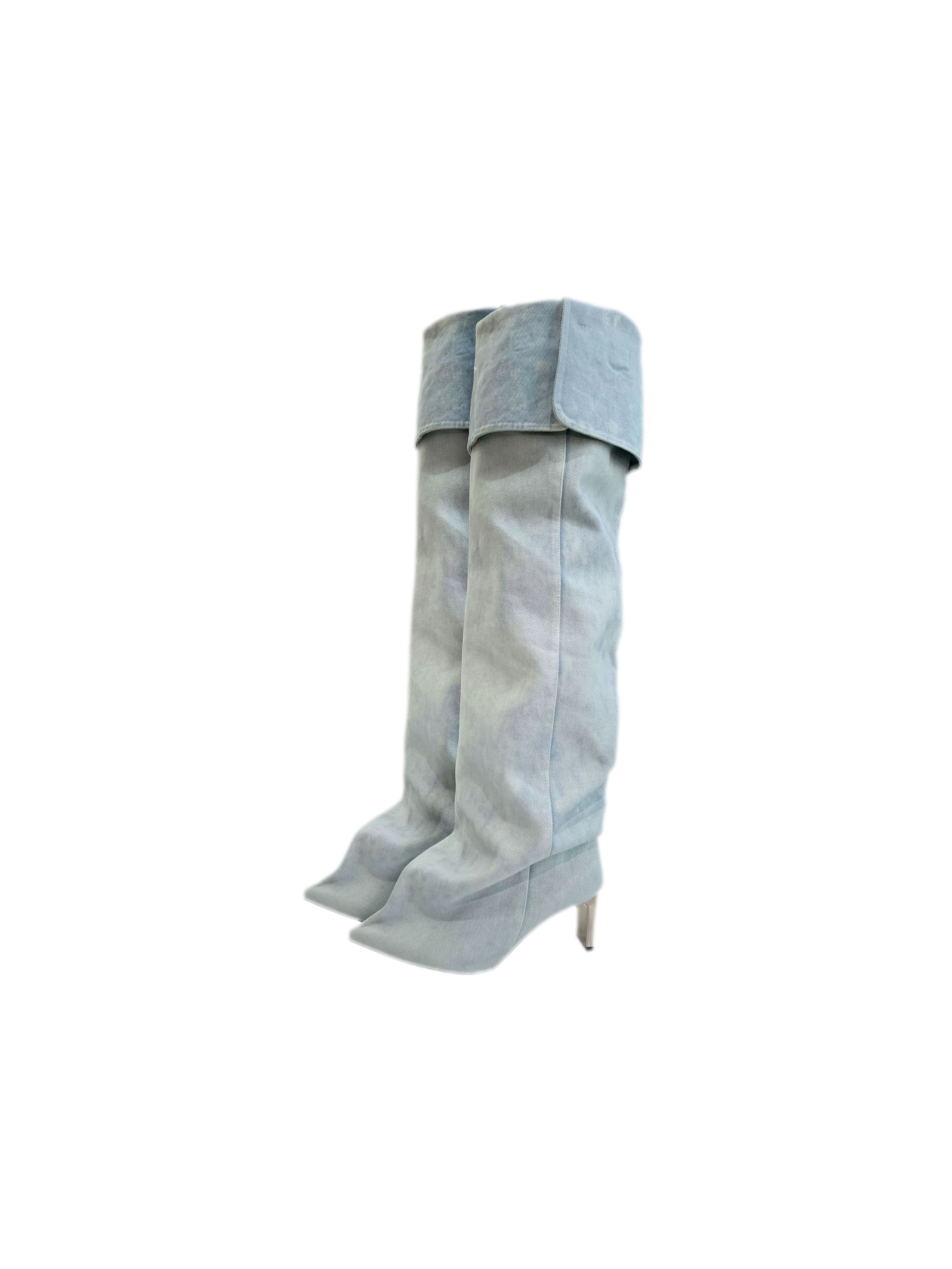 Pointed Toe Slouch Boots