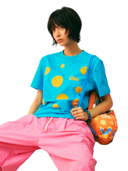 Sorona Irregular Polka-Dot T-Shirt