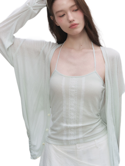 Lyocell Linen Lantern Sleeve Set