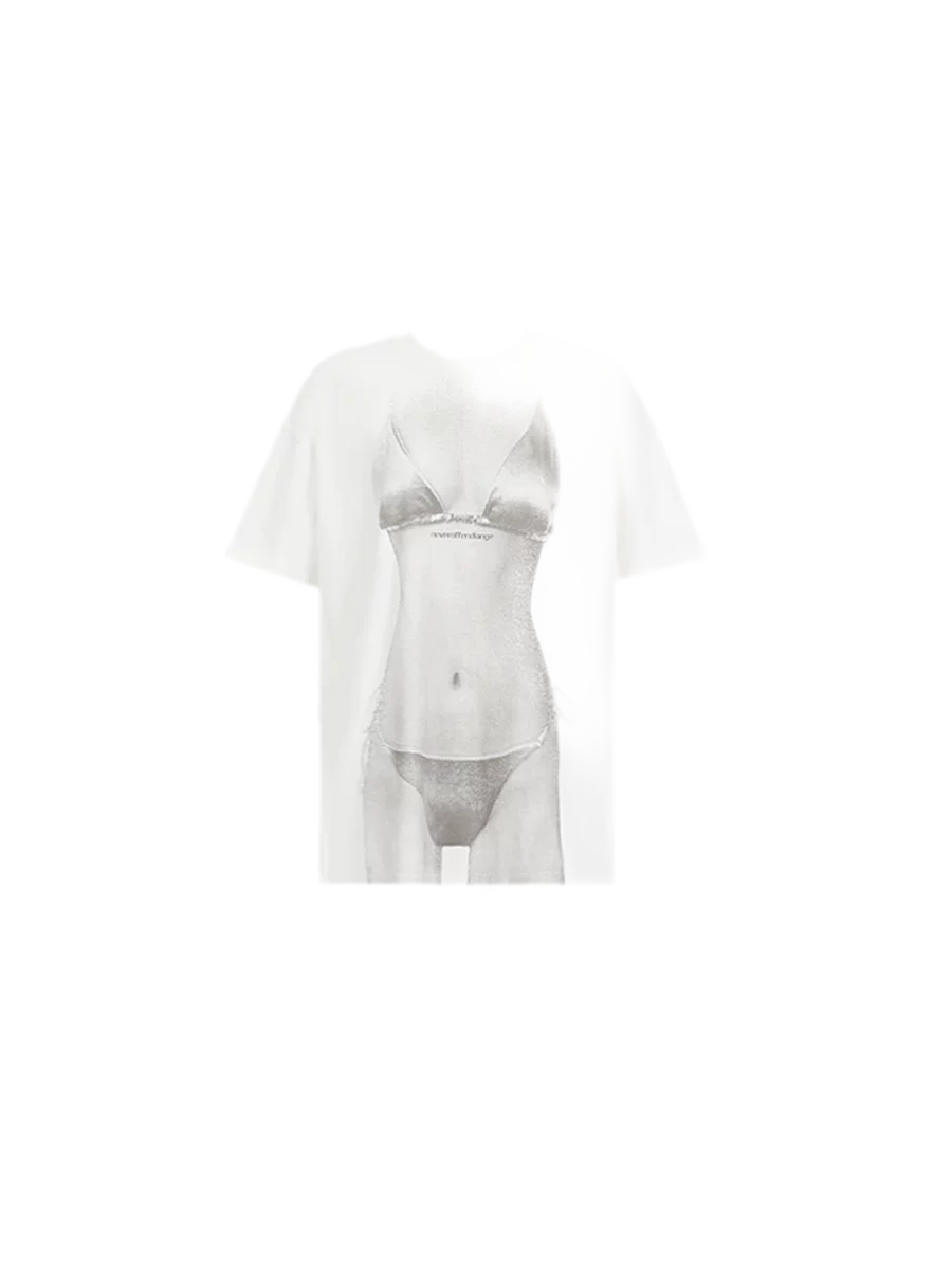 Bikini Illusion Cotton Tee