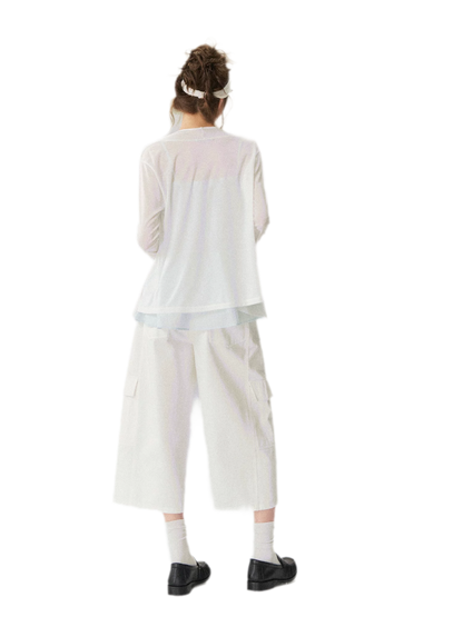Lazy Cooling Open Cardigan