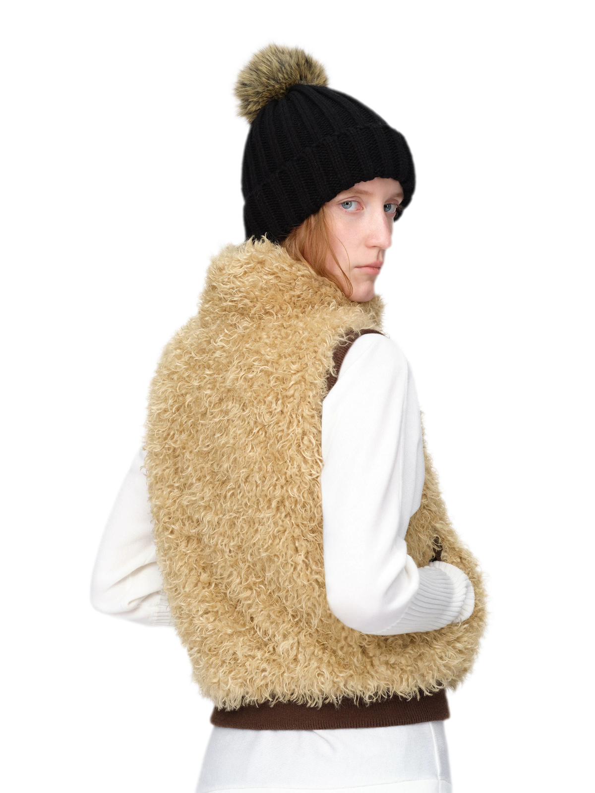 Reversible Teddy Fitted Vest
