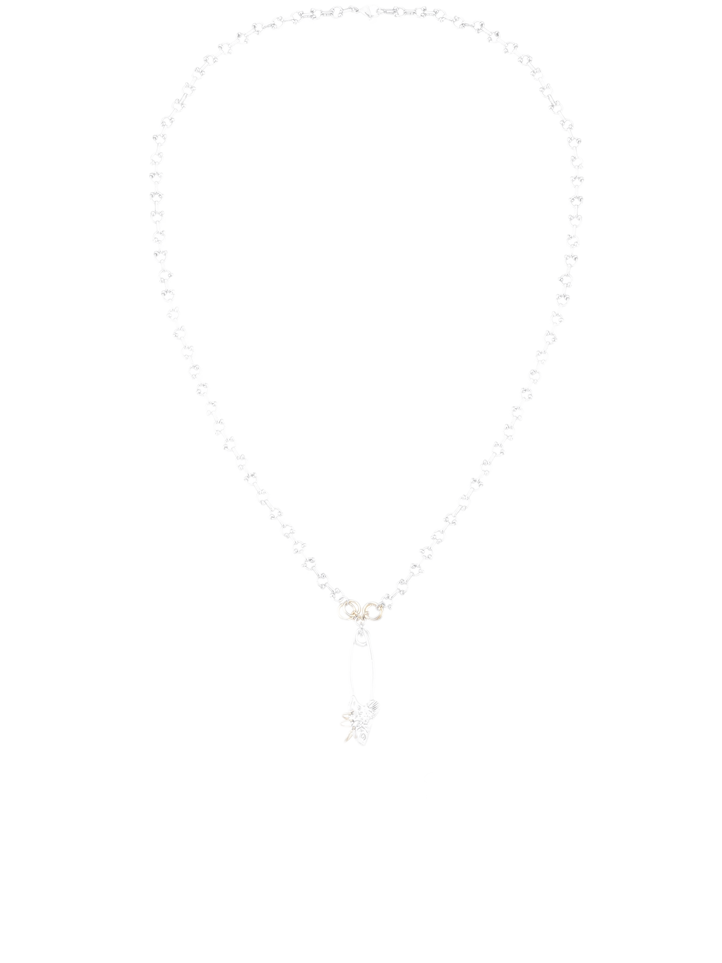 Punk Fishbone Necklace