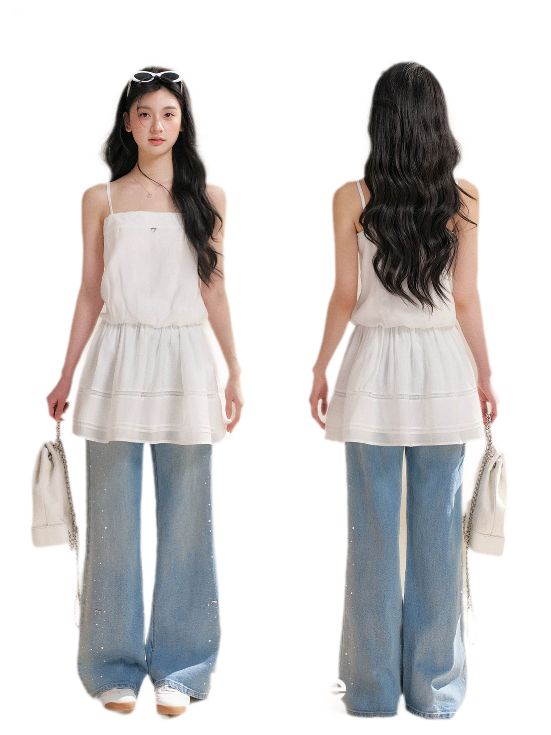 Staycation Straight Leg Moonlight Jeans
