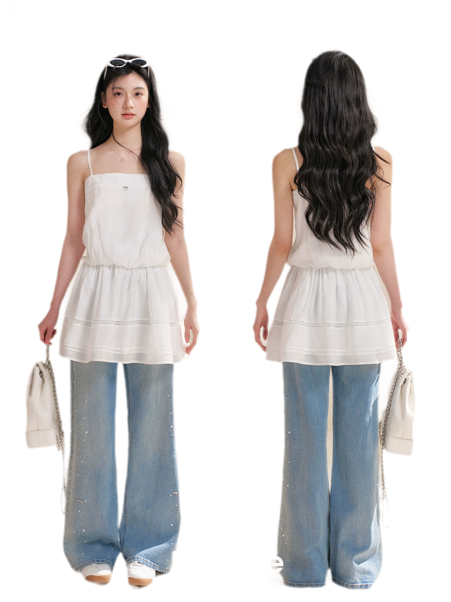 Staycation Straight Leg Moonlight Jeans