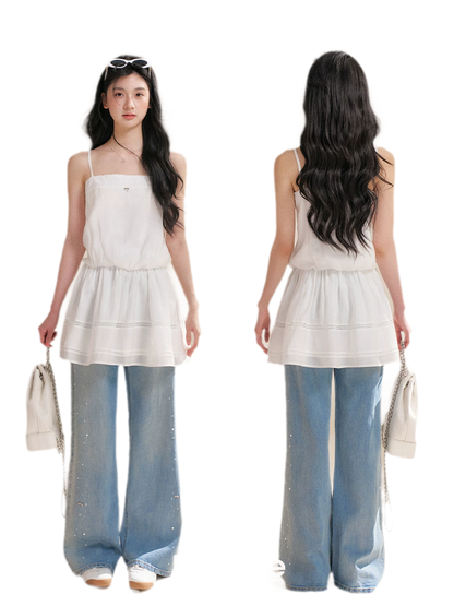 Staycation Straight Leg Moonlight Jeans
