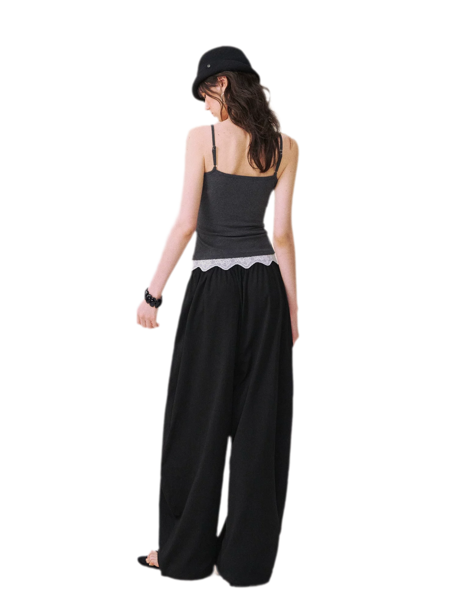 Breathable Relaxed Lantern Pants
