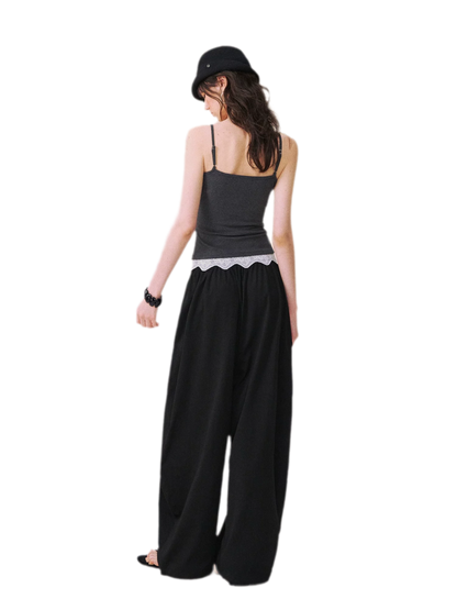 Breathable Relaxed Lantern Pants