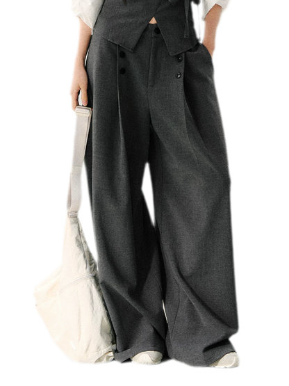 Minimal High Waist Trousers