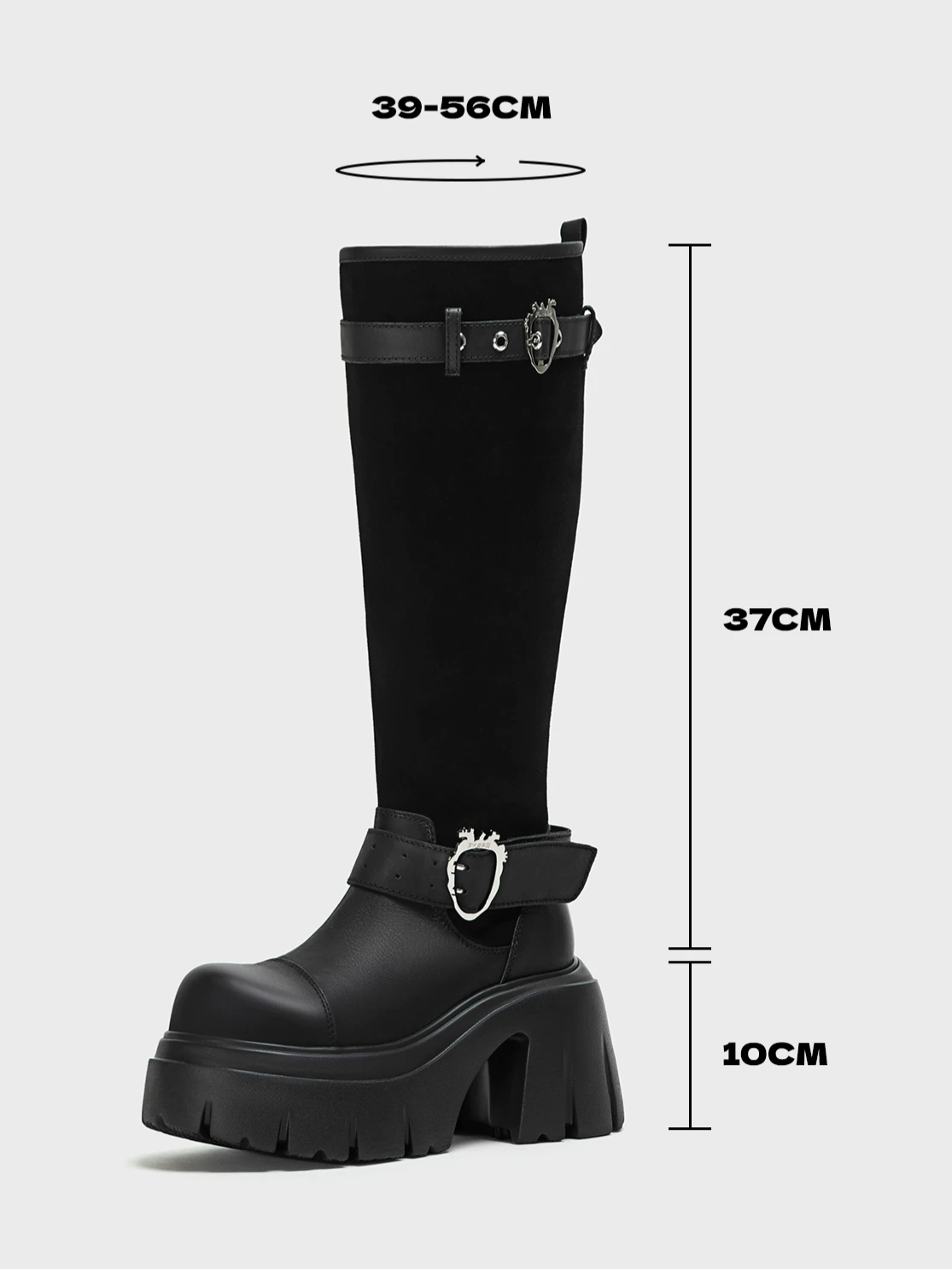 Thick Platform Knee Boots