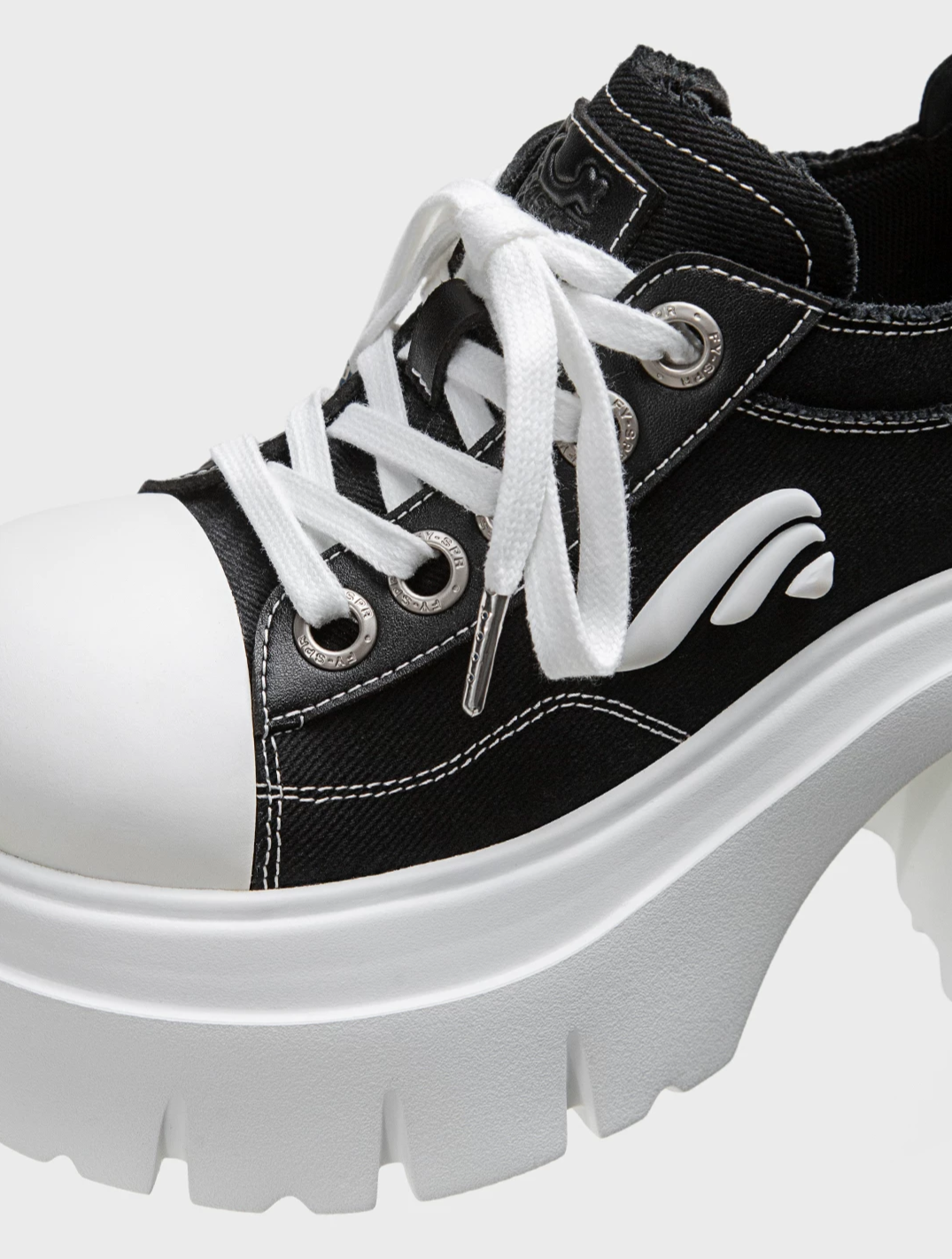 Chunky Platform Canvas Shoes