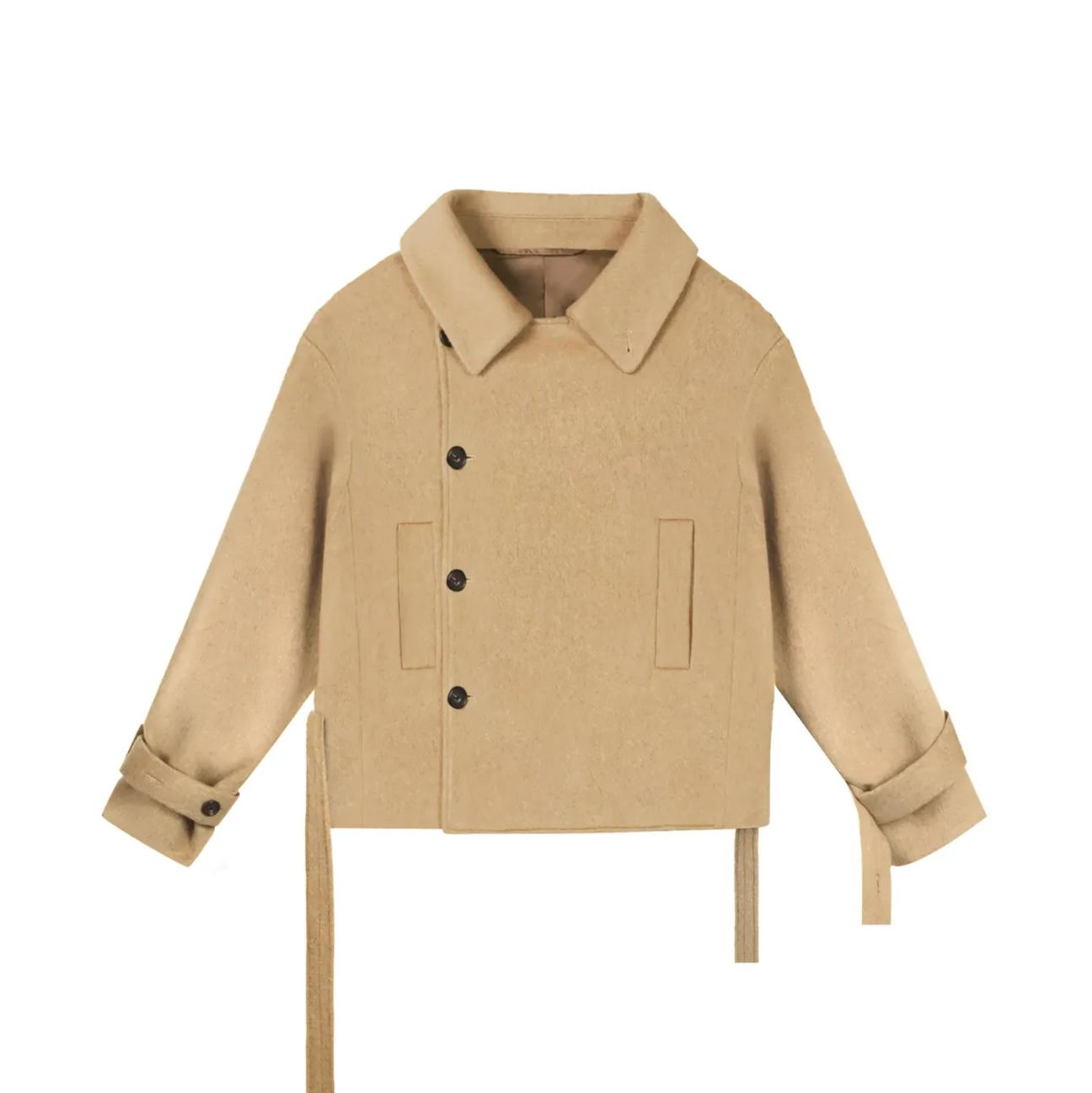 Luxe Belted Wool Coat