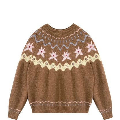 Fair Isle Wool Sweater