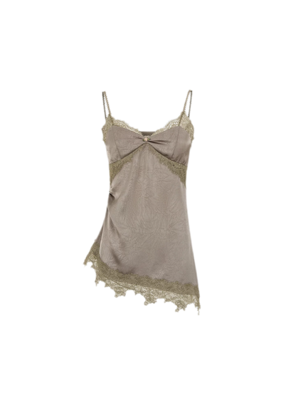Crushed Lace Cami Top