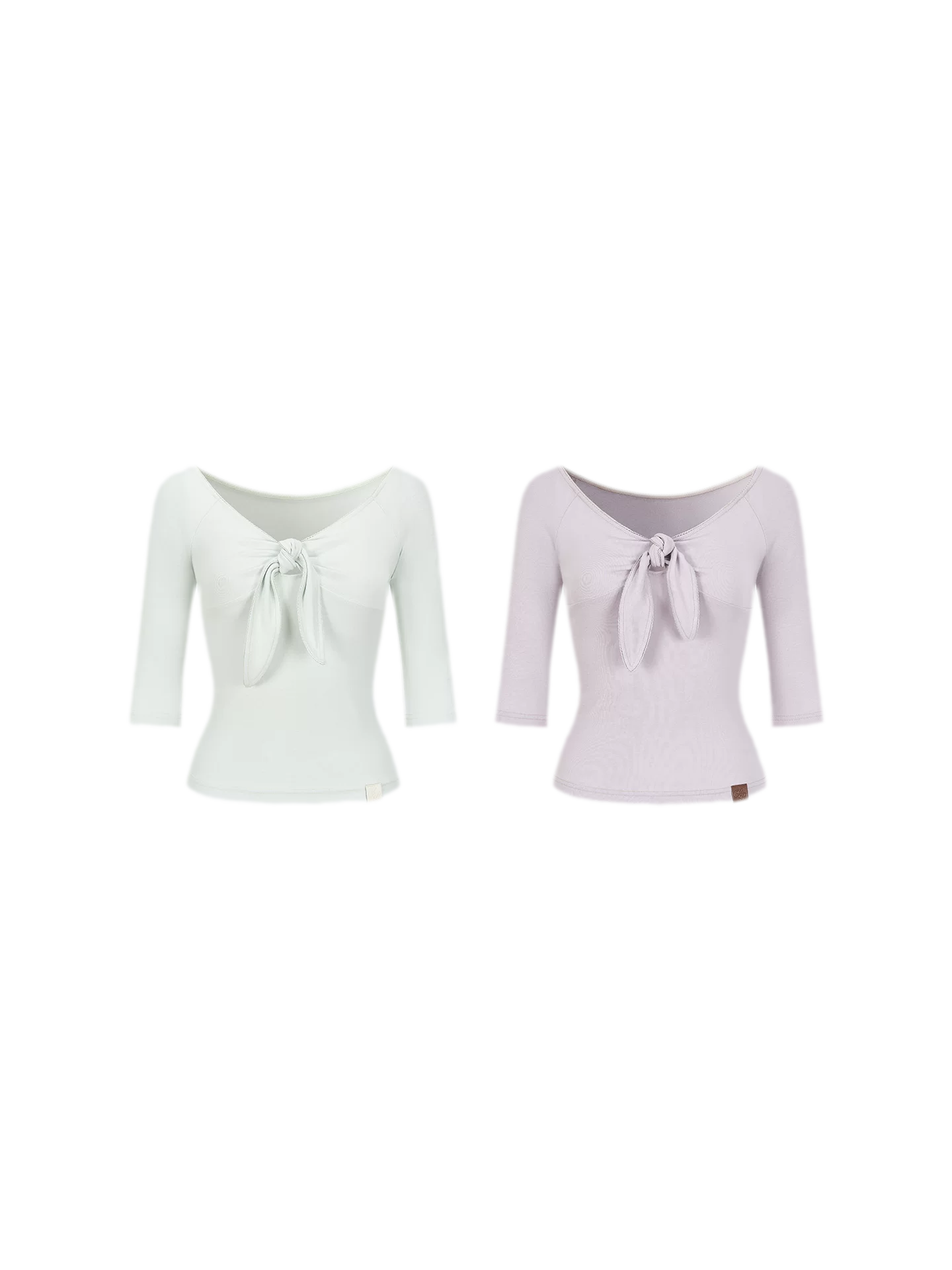Heartbeat Light Tie Pure Desire Off-Shoulder T-Shirt