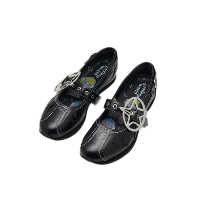Star Buckle Mary Jane Shoes