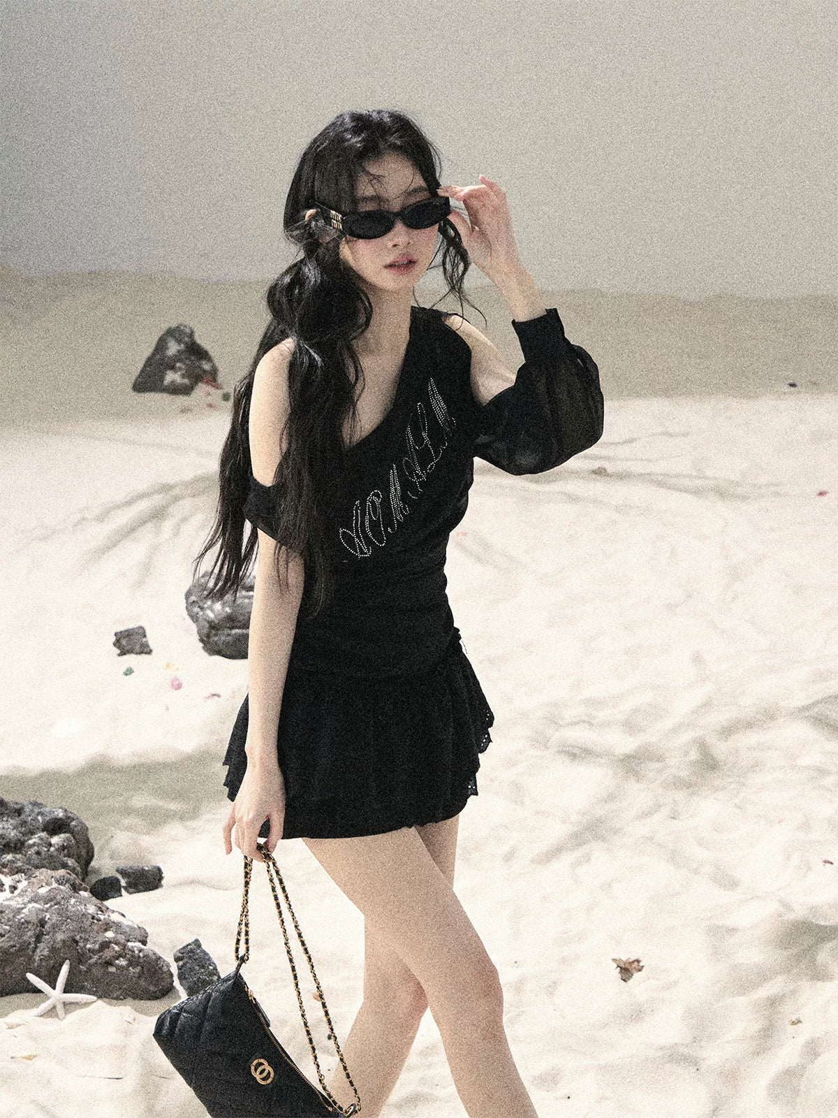 Starlight One-Shoulder Tee