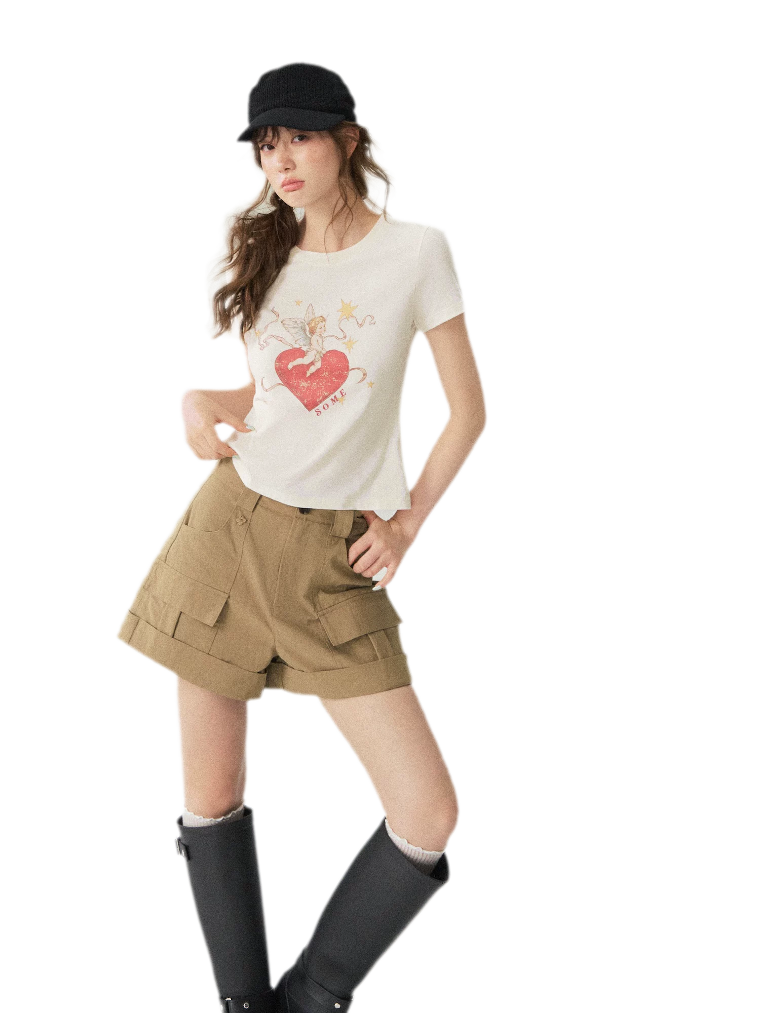 Cupid Heart Graphic Tee