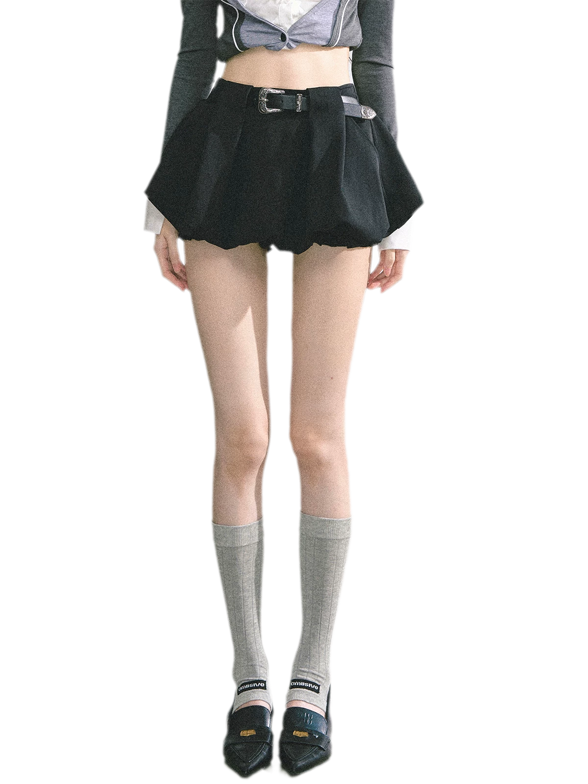 ローズバブルミニスカート