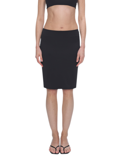 Nude Feel Layered Skirt