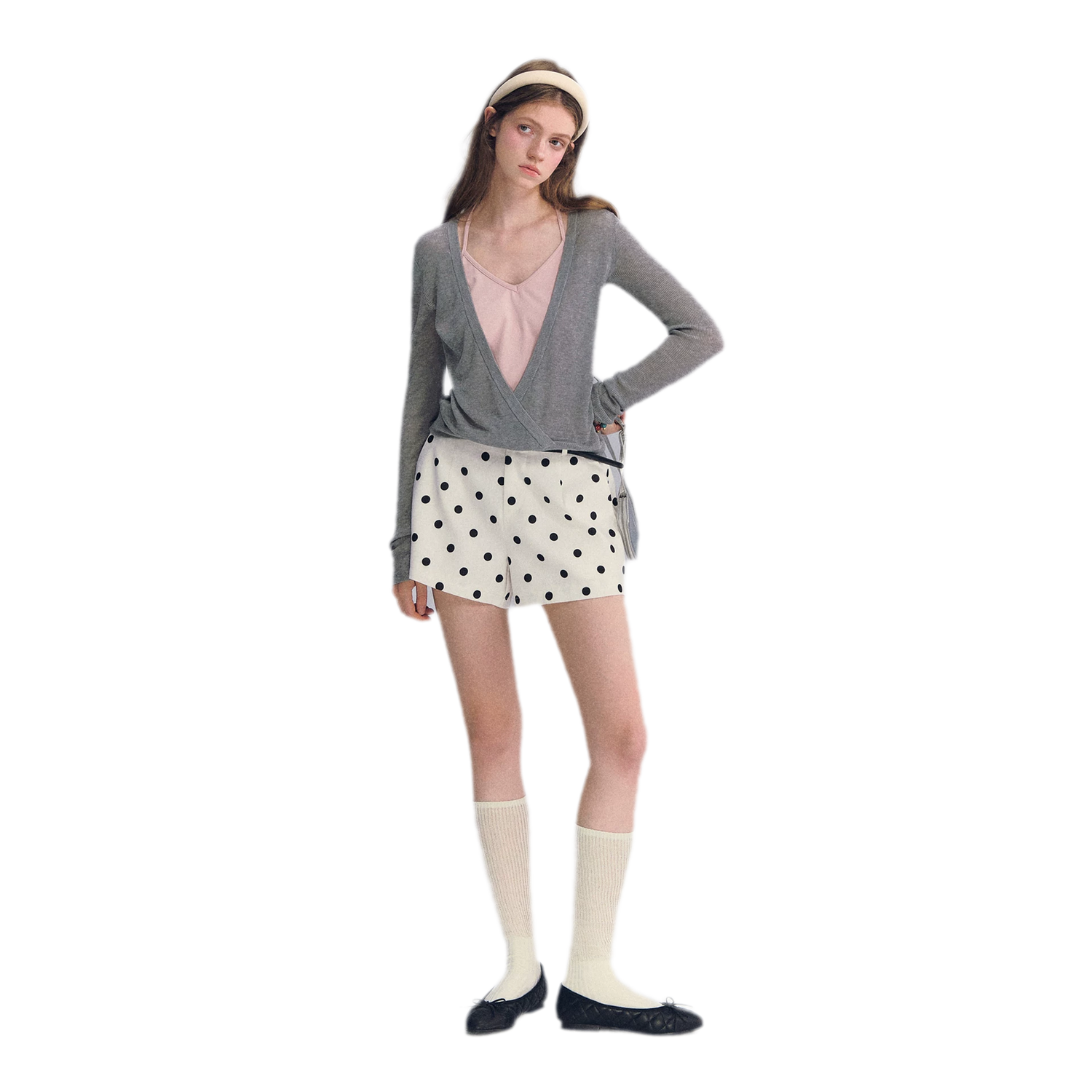 Lyocell Faux Two Knit