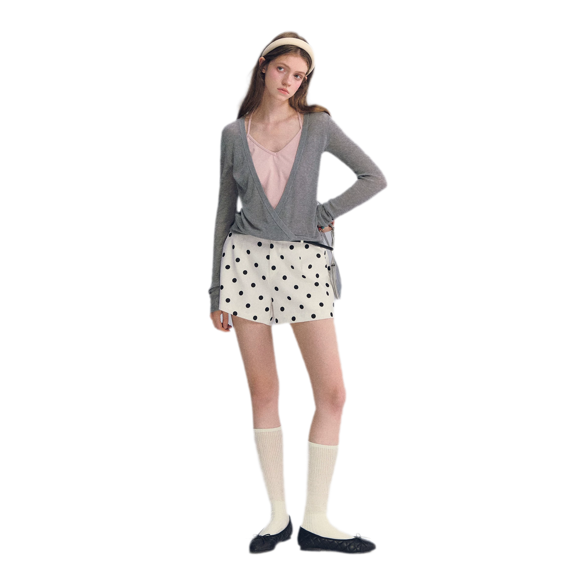 Lyocell Faux Two Knit