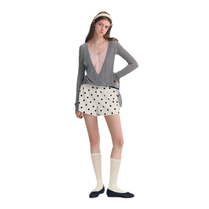 Lyocell Faux Two Knit