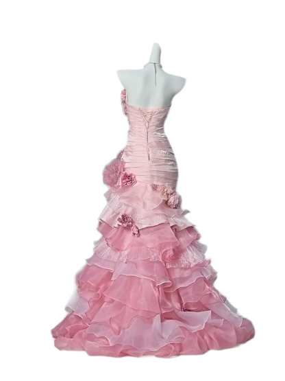 Flooded Rose Princess Gown