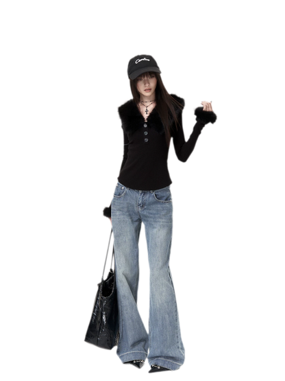 Gothic-Strick-Zweiteiler