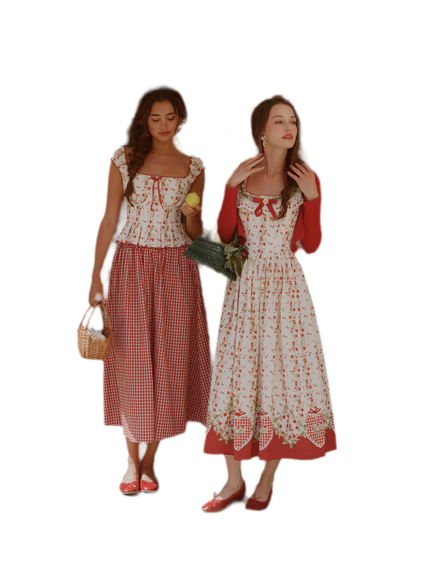 Cotton Floral Fitted Sundress