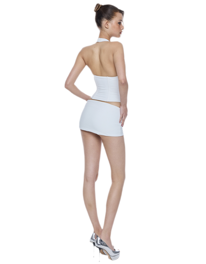 Structured Bustier Mini Skirt