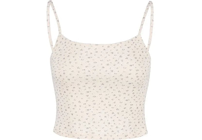Floral Lace Trim Cami