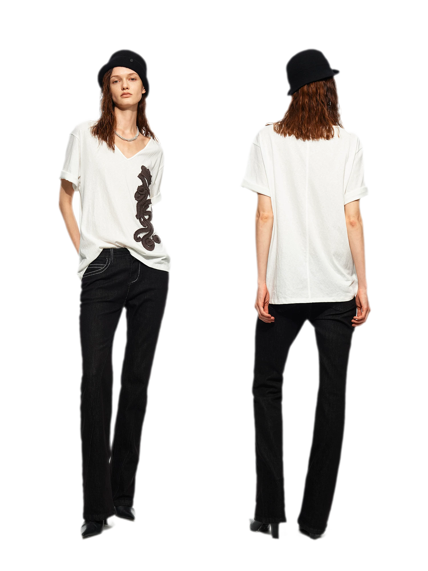 Vintage V-Neck T-Shirt