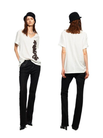 Vintage V-Neck T-Shirt