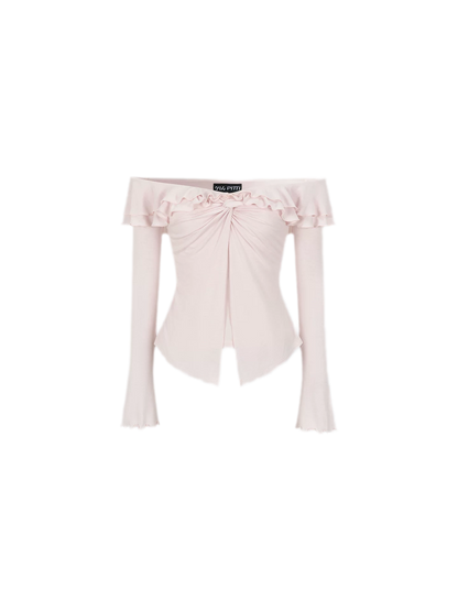 Ruffle Off-Shoulder Top