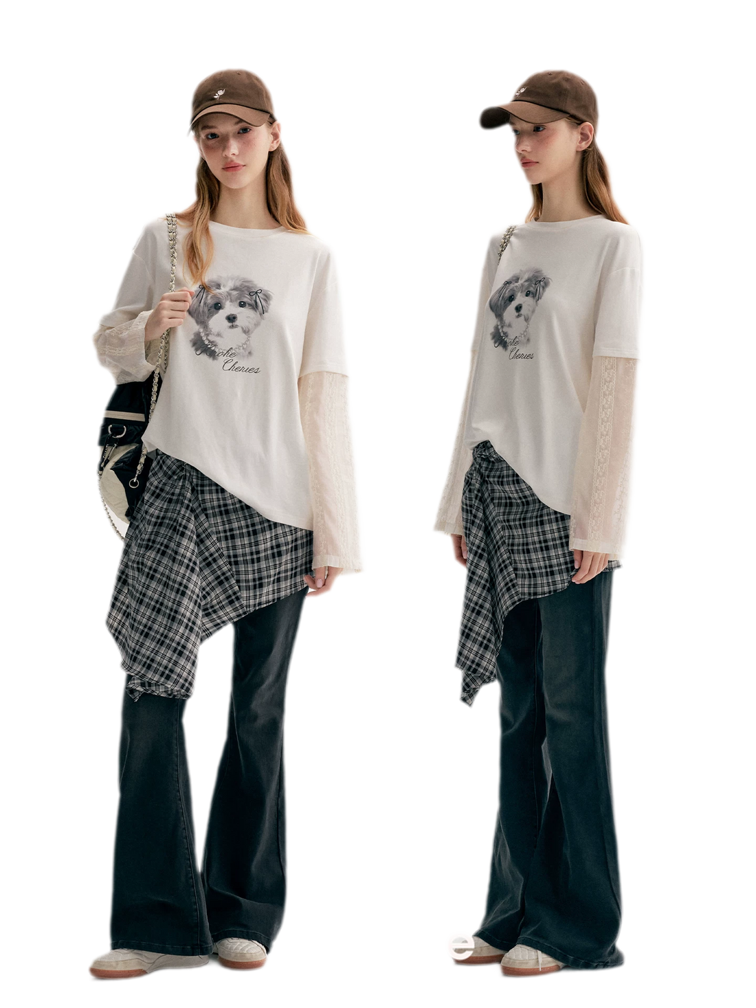 Tencel Cotton Dog Embroidered Tee