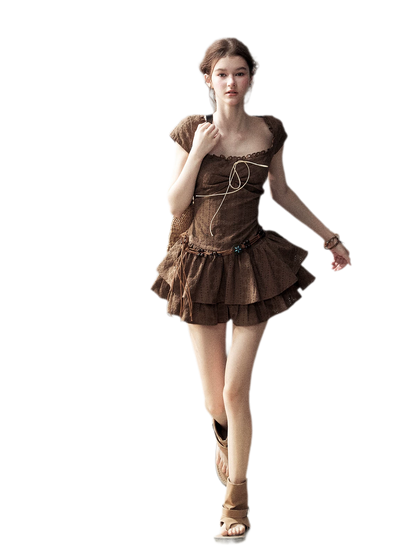 Cotton Eyelet Midi Dress