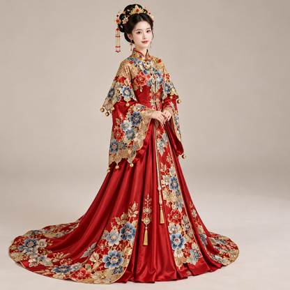 九曜金枝 Nine Golden Branches Ming-Style Brocade