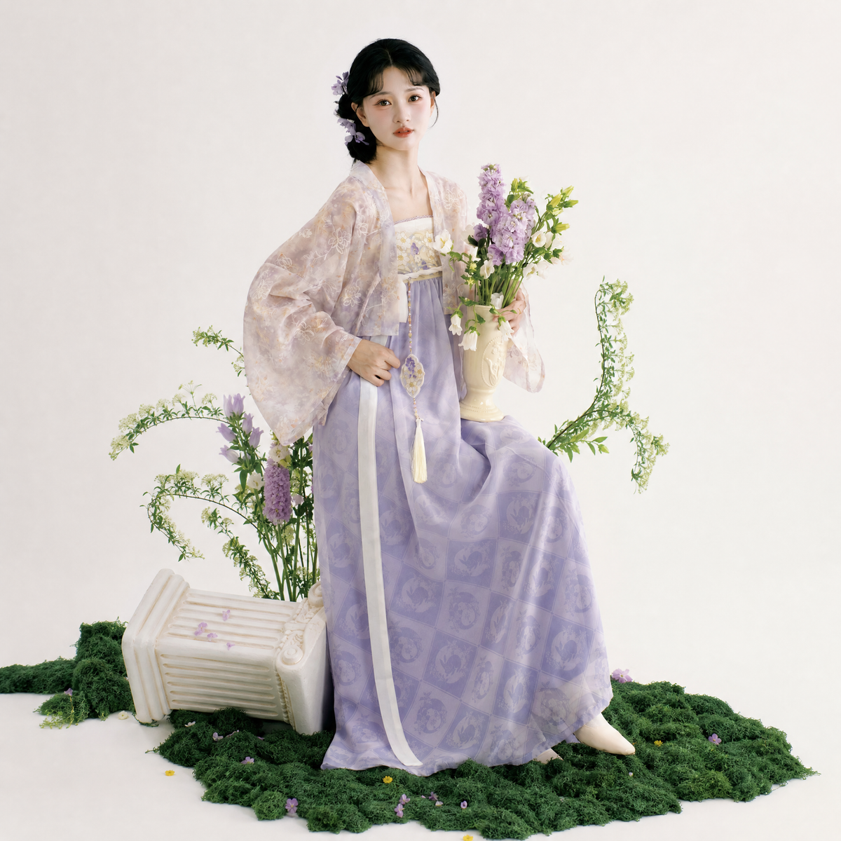 雨梦熏衣 Wisteria Moon Set