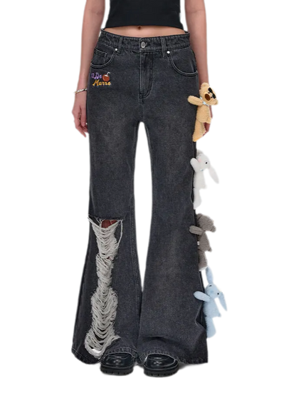 Holiday Plush Denim Jeans